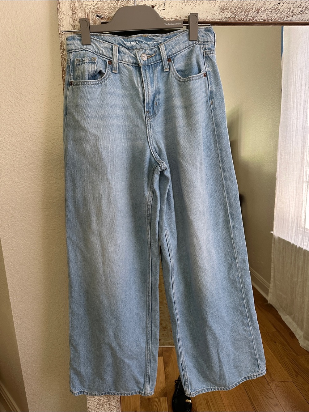Old Navy Light Blue Wide Leg Jeans